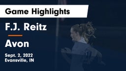 F.J. Reitz  vs Avon  Game Highlights - Sept. 2, 2022