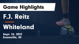 F.J. Reitz  vs Whiteland  Game Highlights - Sept. 24, 2022