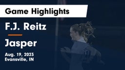 F.J. Reitz  vs Jasper  Game Highlights - Aug. 19, 2023