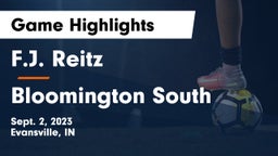F.J. Reitz  vs Bloomington South  Game Highlights - Sept. 2, 2023
