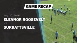 Recap: Eleanor Roosevelt  vs. Surrattsville  2016