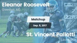 Matchup: Eleanor Roosevelt vs. St. Vincent Pallotti  2017