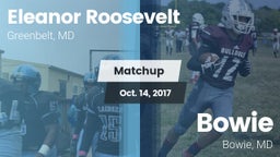 Matchup: Eleanor Roosevelt vs. Bowie  2017