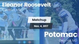 Matchup: Eleanor Roosevelt vs. Potomac  2017