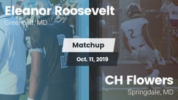 Matchup: Eleanor Roosevelt vs. CH Flowers  2019