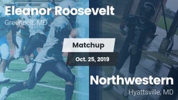 Matchup: Eleanor Roosevelt vs. Northwestern  2019