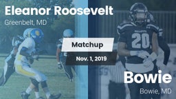 Matchup: Eleanor Roosevelt vs. Bowie  2019