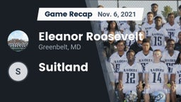 Recap: Eleanor Roosevelt  vs. Suitland 2021