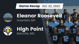 Recap: Eleanor Roosevelt  vs. High Point  2022