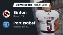 Recap: Sinton  vs. Port Isabel  2021