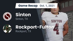 Recap: Sinton  vs. Rockport-Fulton  2021