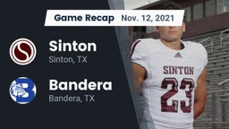 Recap: Sinton  vs. Bandera  2021