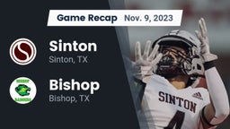 Recap: Sinton  vs. Bishop  2023