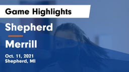 Shepherd  vs Merrill  Game Highlights - Oct. 11, 2021