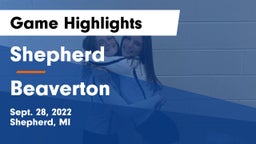 Shepherd  vs Beaverton  Game Highlights - Sept. 28, 2022