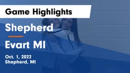 Shepherd  vs Evart MI Game Highlights - Oct. 1, 2022