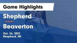 Shepherd  vs Beaverton  Game Highlights - Oct. 26, 2022