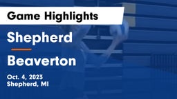 Shepherd  vs Beaverton  Game Highlights - Oct. 4, 2023