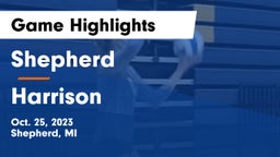 Shepherd  vs Harrison  Game Highlights - Oct. 25, 2023