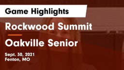 Rockwood Summit  vs Oakville Senior  Game Highlights - Sept. 30, 2021