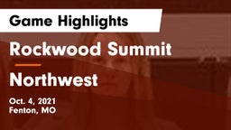 Rockwood Summit  vs Northwest  Game Highlights - Oct. 4, 2021