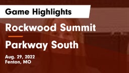 Rockwood Summit  vs Parkway South Game Highlights - Aug. 29, 2022