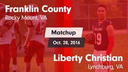 Matchup: Franklin County vs. Liberty Christian  2016