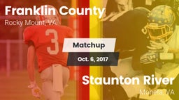 Matchup: Franklin County vs. Staunton River  2017