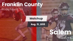 Matchup: Franklin County vs. Salem  2018
