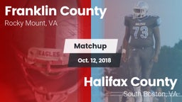 Matchup: Franklin County vs. Halifax County  2018