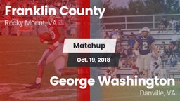 Matchup: Franklin County vs. George Washington  2018