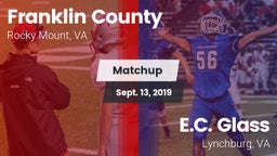Matchup: Franklin County vs. E.C. Glass  2019