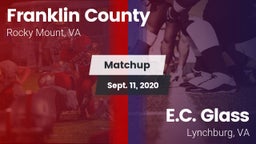 Matchup: Franklin County vs. E.C. Glass  2020