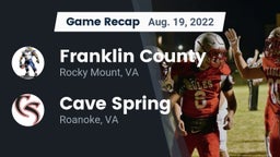 Recap: Franklin County  vs. Cave Spring  2022