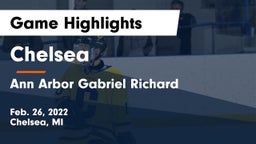 Chelsea  vs Ann Arbor Gabriel Richard  Game Highlights - Feb. 26, 2022