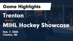 Trenton  vs MIHL Hockey Showcase Game Highlights - Feb. 7, 2020