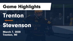 Trenton  vs Stevenson  Game Highlights - March 7, 2020