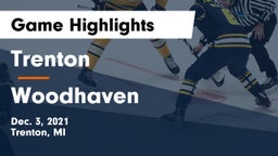 Trenton  vs Woodhaven  Game Highlights - Dec. 3, 2021