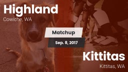 Matchup: Highland  vs. Kittitas  2017