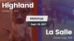 Matchup: Highland  vs. La Salle  2017