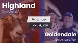 Matchup: Highland  vs. Goldendale  2018