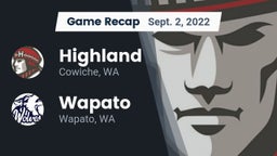 Recap: Highland  vs. Wapato  2022