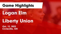 Logan Elm  vs Liberty Union  Game Highlights - Oct. 12, 2023