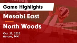 Mesabi East  vs North Woods Game Highlights - Oct. 22, 2020
