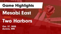 Mesabi East  vs Two Harbors Game Highlights - Oct. 27, 2020