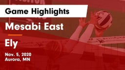 Mesabi East  vs Ely  Game Highlights - Nov. 5, 2020