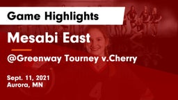 Mesabi East  vs @Greenway Tourney v.Cherry Game Highlights - Sept. 11, 2021