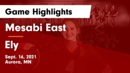 Mesabi East  vs Ely  Game Highlights - Sept. 16, 2021