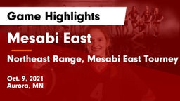 Mesabi East  vs Northeast Range, Mesabi East Tourney Game Highlights - Oct. 9, 2021