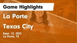 La Porte  vs Texas City  Game Highlights - Sept. 13, 2022